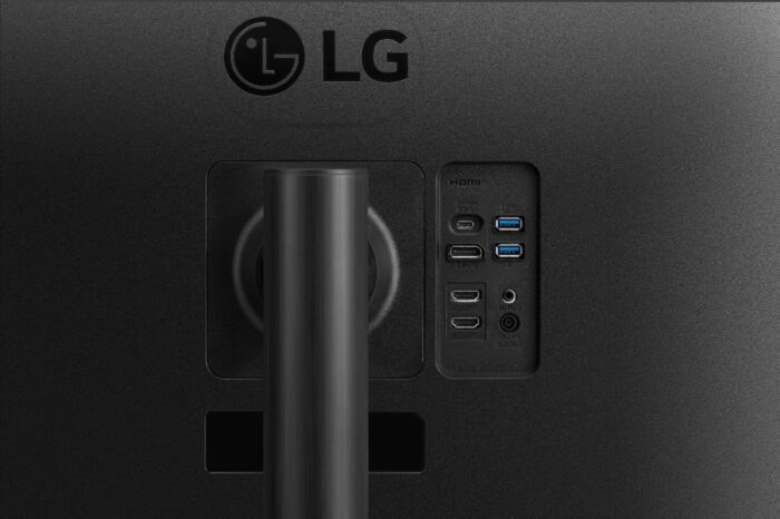 LG 34WR55QK-B 34-inch UltraWide WQHD (3440 x 1440) Curved Computer Monitor, 100Hz, 5ms, HDR10, Reader Mode, HDMI, DisplayPort, USB Type-C, Tilt/Height Adjustable Stand, Black - Image 4