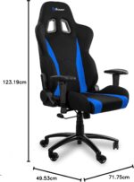 AROZZI INIZIO GAMING CHAIR - FABRIC - BLUE - Image 3