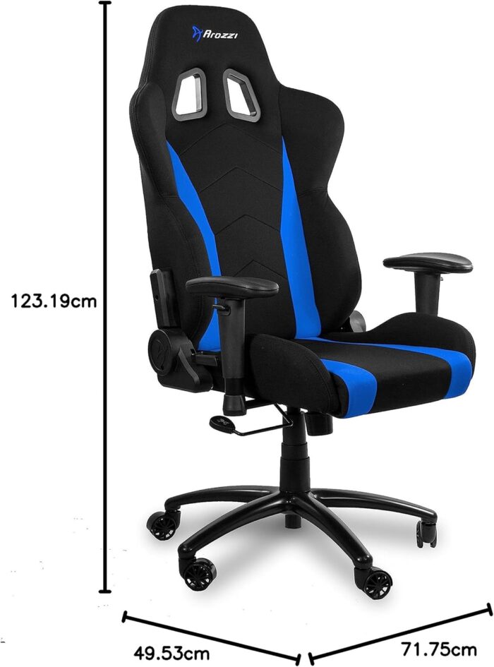 AROZZI INIZIO GAMING CHAIR - FABRIC - BLUE - Image 3