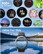 TRUEFREE Watch 1 Smart Watches for Men Women (Make/Answer Calls), 1.53" Fitness Tracker With Heart Rate SpO2 Sleep Stress Monitor 127 Sports Modes IP68 Waterproof, Smartwatch for iPhone Android Phones - Image 5