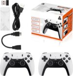 Retro Game Console with Dual 2.4G Wireless Game Stick, 37000+ Nostalgia Gaming Console Video Game Stick Classic Game System Vintage Game Stick Gaming Stick 4K High Definition HDMI Output for TV