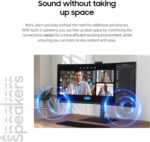 SAMSUNG 34” ViewFinity S65VC Series Ultrawide QHD Curved Monitor, Built-in FHD Camera, HDR10, 100Hz, 350 nit, USB- C, Adjustable Stand, Intelligent Eye Care, LS34C650VANXGO, Black - Image 6
