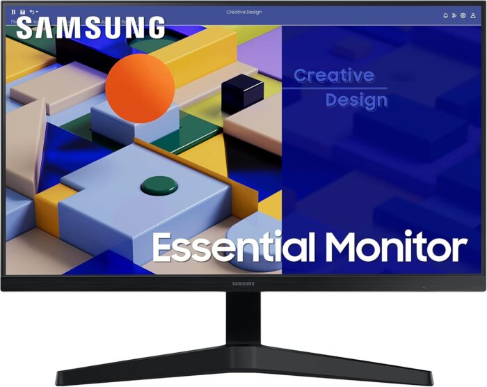 Samsung 27-Inch IPS Full HD 1080p 75Hz Borderless Monitor With HDMI, VGA – LS27C310
