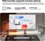 Gawfolk 32 Inch Monitor UHD 60Hz Gaming Monitor 4K(3840×2160) Ultra-Thin Frameless Computer Display Screen 100% sRGB 300cd/m² Suitable for entertainment, office, video, and picture design - Image 7