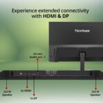 ViewSonic VA2708-4K-MHD, 27 inch, 4K UHD, 60Hz, 4ms, HDR10 Delivers Stellar Contrast and Color Accuracy, Dual HDMI and DisplayPort inputs - Image 4