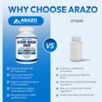 Arazo Nutrition Blood Sugar Support Supplement - 120 Pills - Image 7