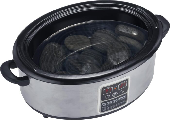 Master Massage Digital Professional Massage Hot Stone Warmer Heater Heating Device (6 Quart) - Image 7