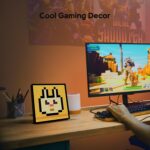 iDotMatrix LED Pixel Display, 32x32 Programmable Pixel Art Display with APP Control for Kids Boys Girls, Creative Animations,Fun Text and Digital Clock, Gaming Accessories for Desk/Wall Room Decor - Image 2