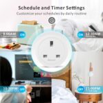Baytion WiFi Smart Plug, 16A WLAN Smart Socket with Energy Monitoring,4 Pack 2.4GHz WiFi Outlet with Smart Life APP Wireless Remote Control,Works with Alexa and GL Home (No Hub Required)(4 Pack) - Image 5