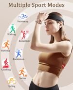 BOCLOUD Smart Watch for Women, Bluetooth Smartwatches for iPhone Android iOS IP68 Waterproof Ladies Fitness Activity Tracker with Blood Pressure/Heart Rate/Sleep Monitor/Messages - Image 4