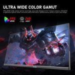 Gawfolk 24.5 Inch Monitor 200Hz Gaming Monitor IPS FHD Computer Display Screen 1080P(1920 * 1080) FreeSync 99% sRGB 1ms(GTG) Suitable for gaming, home office - Image 6