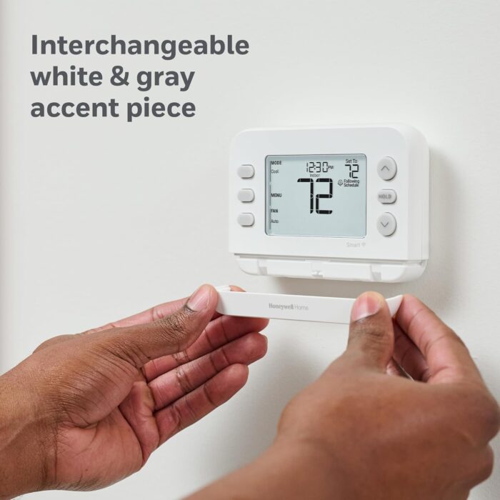 New! Honeywell Home Smart Thermostat, Conventional/Heat Pump Compatibility, WiFi Thermostat for Home, X2S, Gray - Image 6