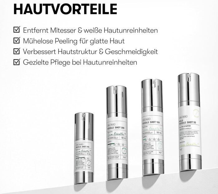 VT COSMETICS CICA Reedle Shot 300 | Advanced Night Exosome, Microneedling Serum, Centella Asiatica, Hyaluronic Acid, Propolis, Soft Skin, Regeneration, Glass Skin, Korean Skincare Booster (50ml) - Image 4