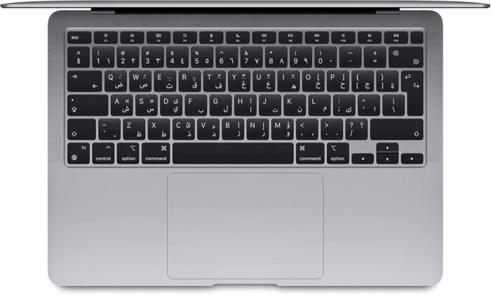 Apple 2020 MacBook Air Laptop: Apple M1 Chip, 13” Retina Display, 8GB RAM, 256GB SSD Storage, Backlit Keyboard, FaceTime HD Camera, Touch ID. Works with iPhone/iPad; Space Gray ; Arabic/English - Image 3