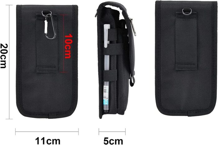 Phone Pouch,Cell Phone Holster, Multi-Purpose Phone Belt Pouch,Tactical Phone Case Tool Holder, Molle Cell Phone Pouch Carrying Case, Men’s Waist Pocket for Hiking, Camping, Belt Pouches for Men - Image 2