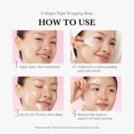 medicube Collagen Overnight Wrapping Peel Off Facial Mask Pack - Elasticity & Hydration Care, Reduces Sagging & Dullness - Hydrolyzed Collagen For Glowing Skin - Korean Skin Care, 2.53 fl.oz - Image 5