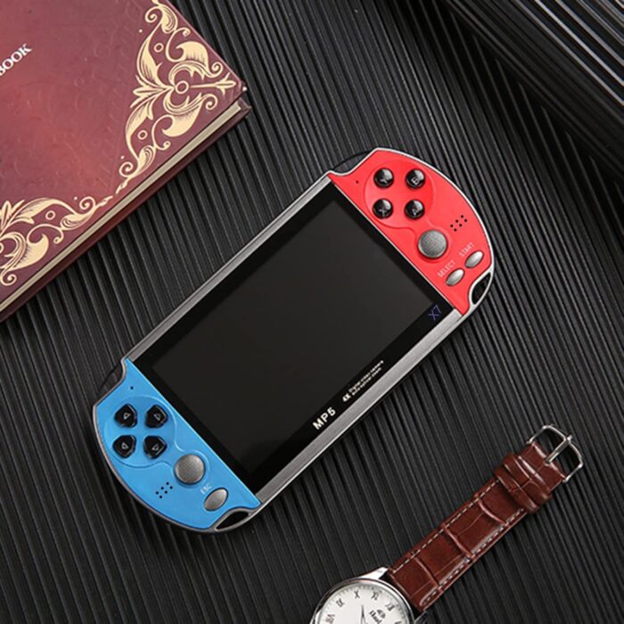 Morelian X7 4.3 Inch Video Game Console Handheld Game Players Double Rocker 8GB Memory Built in 1000 Games MP5 Game Controller TV Output - Image 4