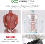 Sissel Spinefitter ® Green | Massager for Back & Balance | Back Trainer Releases Tension & Blockages | Ideal for Pilates and Yoga | For Relaxing the Spine | For Home & Practice - Image 6