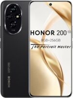 HONOR 200 5G Smartphone | 256GB ROM + 8GB RAM | 6.7" 120Hz OLED Display | 50MP Triple Camera | Snapdragon 7 Gen 3 | 5200mAh Battery | 100W Fast Charging | Dual SIM + eSIM | Android 14 (Black)