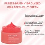SOYUB Collagen Jelly Cream - Contains Niacinamide & Freeze Dried Hydrolyzed Collagen -Elasticity & Hydration, Reduce Fine Lines & Dullness, Korean Skin Care For All Skin Types (3.38 fl.oz) - Image 6
