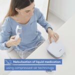 Beurer IH18 Home-Use Nebuliser | Electric inhaler for nebulising liquid medication for colds, asthma and respiratory diseases | Compressed air technology | for adults and Children | Medical device - Image 2