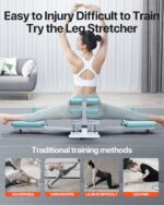Heavy Duty Adjustable Leg Stretcher Machine, Split Machine for Leg Stretching Flexibility Ballet, Yoga, Dance, Martial Arts, MMA Fitness Leg Stretcher - Image 4