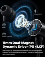 SoundPEATS Q40HD Bluetooth 5.4 Sports Neckband Headphones, Hi-Res Audio LDAC, 20 Hours Playtime, IP67 Waterproof, App Control, Dual Connection, Dynamic EQ, Find Headphones - Image 2