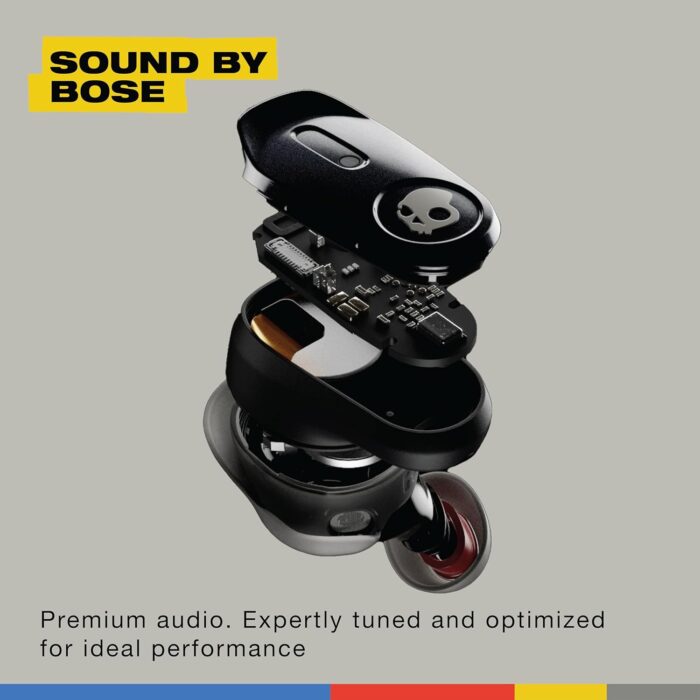 Skullcandy Method 360 ANC Wireless Earbuds, Sound by Bose, Bluetooth Headphones, Premium Noise Cancelling, Up to 40 Hrs Battery, Sweat and Water Resistant, Microphone for iPhone, Android - Primer Tan - Image 2