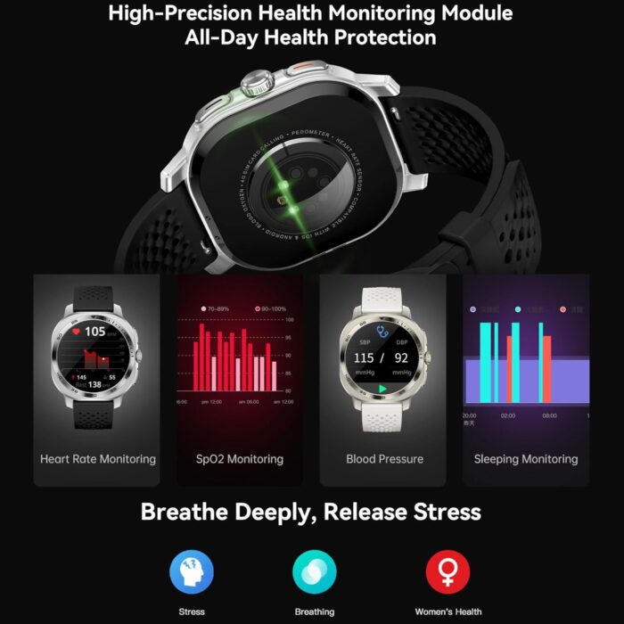 Smart Watch For Men,1.43" HD Display, 3ATM High Waterproof, Smartwatch for Men (Answer/Make Calls), Fitness Watch with 150+ Sports Modes, Heart Rate/Sleep Monitor, Activity Trackers for iOS/Android 32 - Image 6