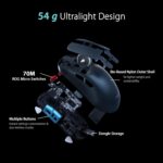 ASUS ROG Harpe Ace Aim Lab Edition Gaming Mouse, 54g Ultra-Lightweight, Low-latency Connectivity (2.4GHz RF, Bluetooth, Wired), 36K DPI Sensor, 5 Custom Buttons, Esports & FPS Gaming, Nvidia Reflex - Image 4