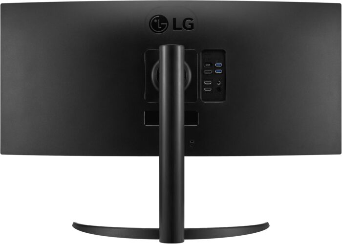 LG 34WR55QK-B 34-inch UltraWide WQHD (3440 x 1440) Curved Computer Monitor, 100Hz, 5ms, HDR10, Reader Mode, HDMI, DisplayPort, USB Type-C, Tilt/Height Adjustable Stand, Black - Image 6
