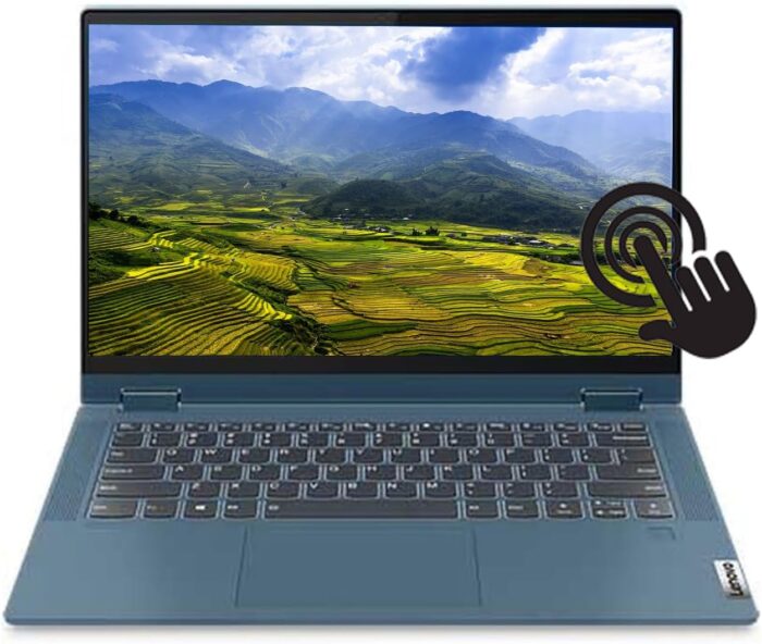 LENOVO (Refurbished) IdeaPad Flex 5 13.3″ 2 in 1 Chromebook – Intel Core i3, 128 GB SSD, Blue