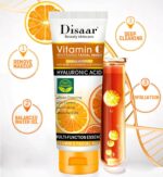 DISAAR Beauty Skincare Vitamin C Facial Wash Foam Hyaluronic Acid Berry Glutathione Moisturizing Cleaning Anti-Acne Oil Control Essence 100ml - Image 7