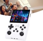 Retro Gaming Console, Handheld Game Console 3.5 Inch 640x480 Screen, Retro Video Game Console 256GB Memory 30000 Games Built in 45 Emulator (White) - Image 7