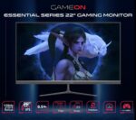 GAMEON GOES22FHD120IPS 22-Inch Full HD Monitor, 120Hz, 0.5ms, IPS Panel, HDMI 2.1, FreeSync, NVIDIA G-Sync Compatible, PS5 Supported,1920x1080 Resolution Ultra-Slim Design, Black - Image 6