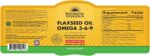 Sunshine Nutrition Flaxseed Oil Omega 3-6-9, 100 Softgels | Support Healthy Heart & Immune Function | Gluten Free - Image 2