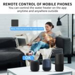 Yuhestdy WiFi Smart Water Heater Switch (Black, 40Amps) - Image 5