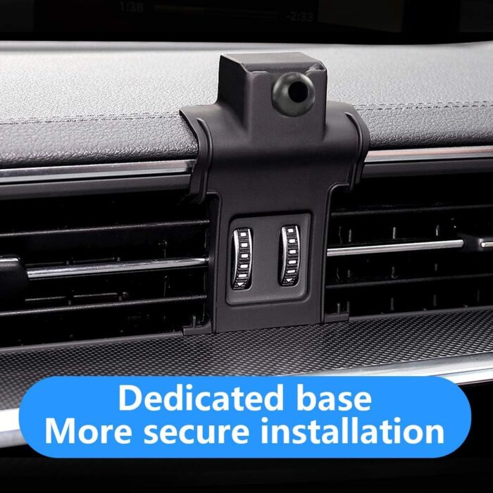 LUNQIN Car Phone Holder for Audi A6 A7 S6 S7 RS6 RS7 2019 2020 2021 2022 2023 2024 2025 Auto Interior Accessories Best Phones Mount Cell Cellphone Mobile Cradle Charging Navigation Bracket Accessory - Image 4