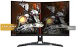 Lenovo Legion R27fc-30 27 Inch Curved FullHD VA Panel, 240Hz (280Hz OD), 0.5 ms E-Sports Monitor with HDMI, DisplayPortP,FreeSync Premium,Tilt,Lift,Pivot,Swivel Stand - Image 5