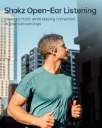 SHOKZ New OpenRun Pro 2 - Open-Ear, Bone Conduction Sport Headphones - with Headband - Sweat Resistant, Workout Headphones - Secure, Wireless, Comfortable Fit-Deep Bass and Smart Mic App - Image 5