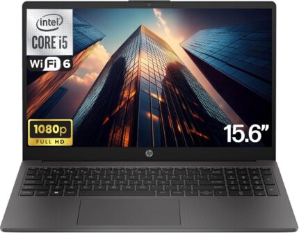 HP 250 G10 Business Laptop 15.6″ FHD Display, Intel Core i5-1334U (Beats AMD Ryzen 5 7530U) 64GB RAM, 2TB PCIe SSD for Home, Student, Webcam, Numeric Keypad, Windows 11 Pro