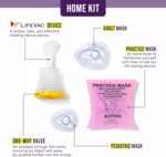 LifeVac Home Kit 2 Pack - Portable Suction Rescue Device, First Aid Kit for Kids and Adults, Portable Airway Suction Device for Children and Adults - Image 2