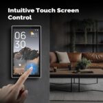MOES Smart Home Touchscreen Control(1-Switch Panel), In-wall Smart Panel with Alexa Built-in, Compatible with Smart Life devices, Manage and Control Home Devices and Scenes with Touch and Voice - Image 2