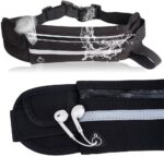 Running Belt with Extender, Bounce Free Pouch Bag, Fanny Pack Workout Belt Sports Waist Pack Belt Pouch for Apple iPhone XR XS 8 X 7+ Samsung Note Galaxy in Running Walking Cycling - Image 3