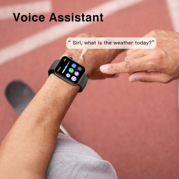BRIBEJAT Smart Watch for Men Women (Make/Answer Call), HD 2.01'' Smartwatch Waterproof, Fitness Tracker Pedometer SpO2/Heart Rate/Sleep Monitor, Compatible with iPhone Samsung Huawei Android Phone - Image 5