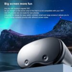 Annadue VR Virtual Reality VR Headset 3D Glasses, Anti Blue 3D Headset VR Virtual Reality Glasses VR Goggles for TV Movies Video, Support 5-7 inch Smartphone - Image 2
