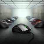 Razer DeathAdder Essential Gaming Mouse: 6400 DPI Optical Sensor - 5 Programmable Buttons - Mechanical Switches - Rubber Side Grips - Mercury White - Image 2