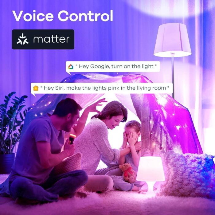Matter Smart Light Switch, Wi-Fi Smart Switches, Compatible with Apple Home, Alexa, Google Home for Voice Control, Smart Life/Tuya APP Remote Control, Need Neutral Wire,10A (3 Gang, White) - Image 5