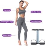 COVVY Multifunktionale Sportgert Pedal Bodybuilding Expander Feder Schlauch Fupeda Zugseil Fitness - Image 4