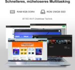 Elepad Laptop, 14.1Inch FHD IPS Screen, N4105 Processor, 6GB RAM 256GB SSD Expandable 1TB, Windows 11 Computer with 2 Stereo Speakers, WiFi-5, HDMI - Image 4